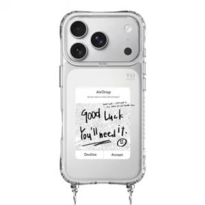 邱爾頓國際有限公司｜【 TOXOXO™ 】質感設計｜AirDrop好運：冰川抗黃防摔MagSafe iPhone繩掛手機殼